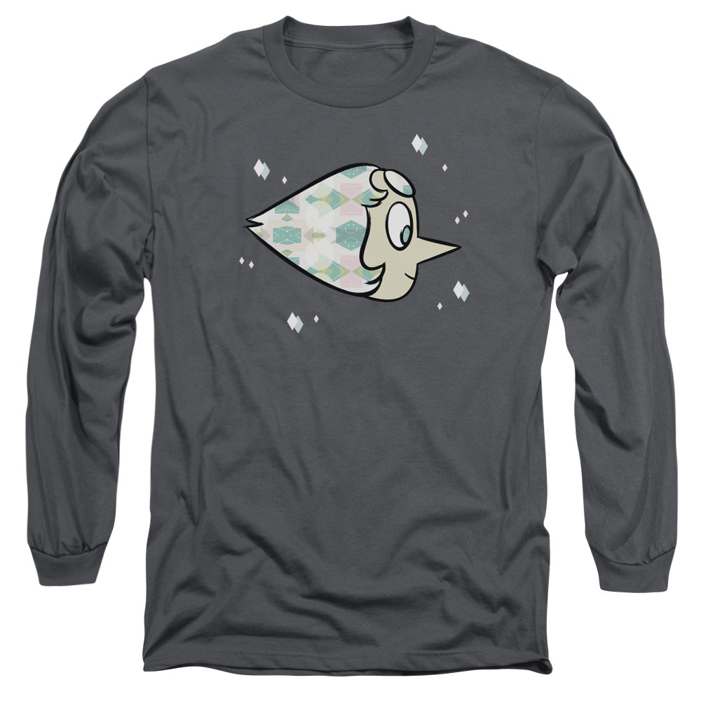 STEVEN UNIVERSE : PEARL L\S ADULT T SHIRT 18\1 Charcoal MD