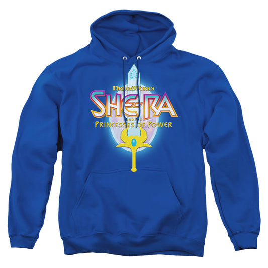 SHE-RA : SWORD LOGO ADULT PULL OVER HOODIE Royal Blue MD