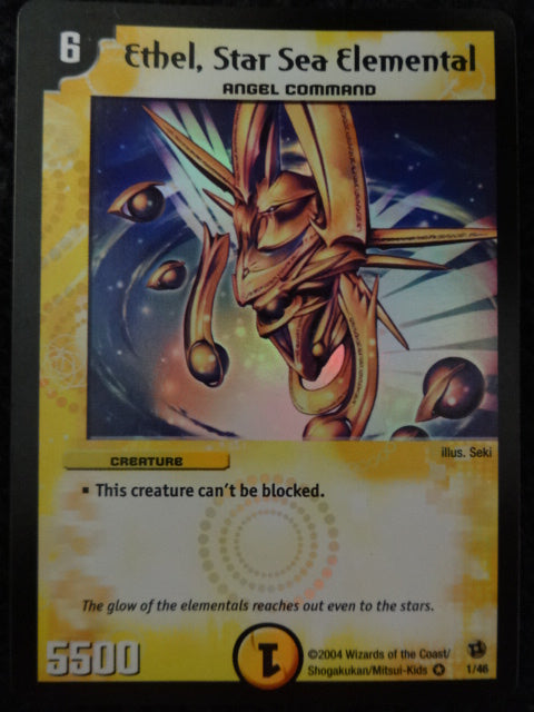 Ethel Star Sea Elemental Duel Masters Trading Card