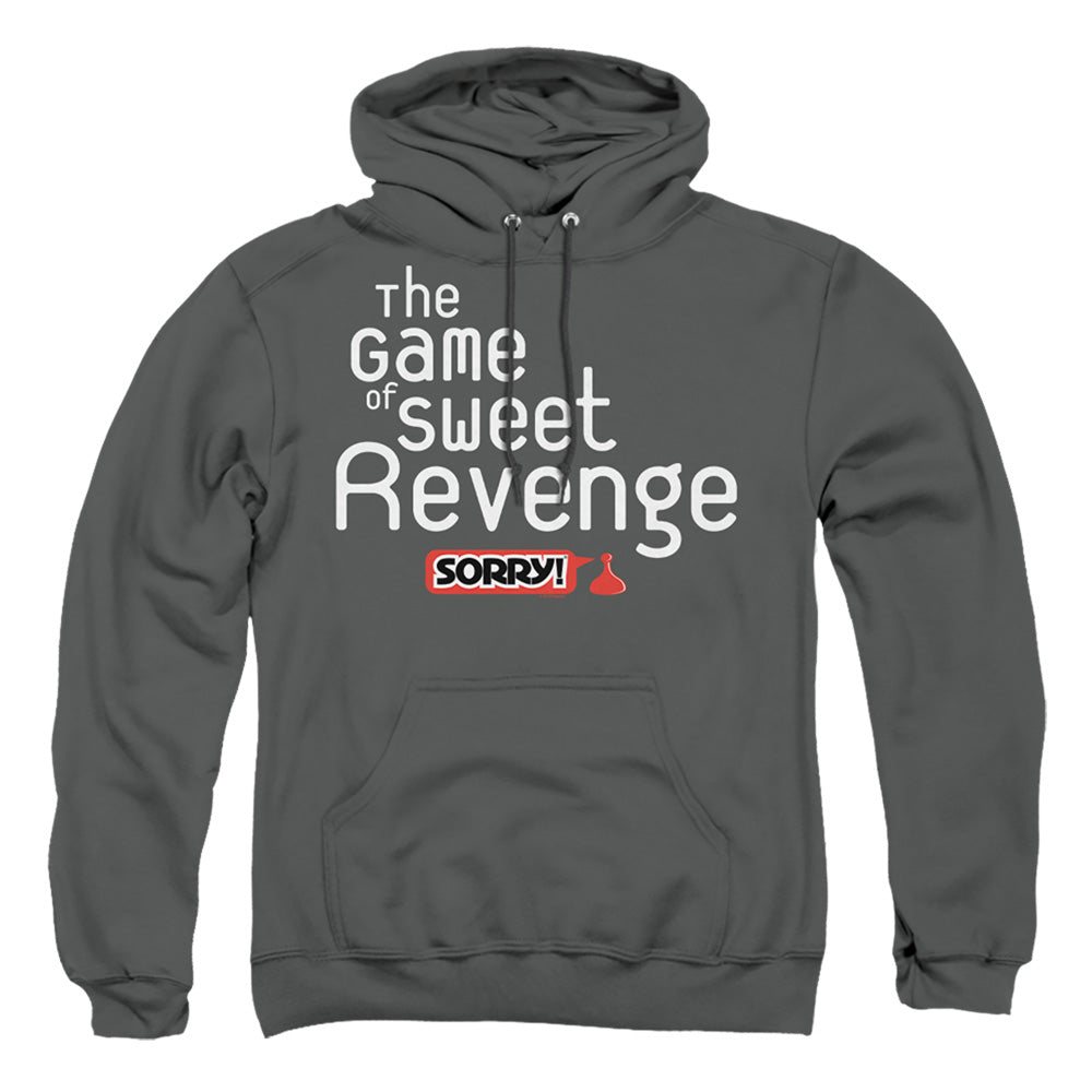 SORRY : SWEET REVENGE ADULT PULL OVER HOODIE Charcoal LG