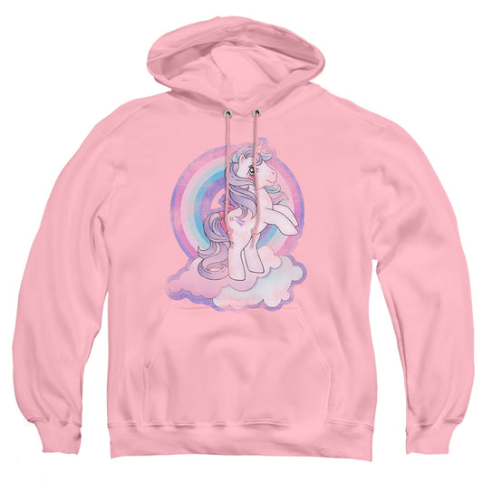 MY LITTLE PONY RETRO : CLASSIC MY LITTLE PONY ADULT PULL OVER HOODIE Pink XL