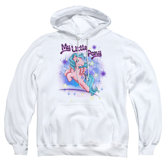 MY LITTLE PONY RETRO : FIREFLY ADULT PULL OVER HOODIE White 3X