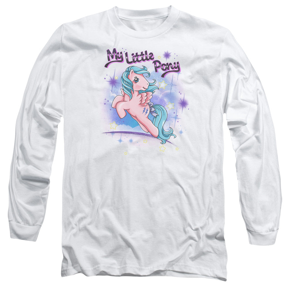 MY LITTLE PONY RETRO : FIREFLY L\S ADULT T SHIRT 18\1 White 2X