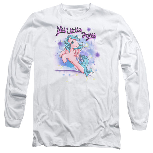 MY LITTLE PONY RETRO : FIREFLY L\S ADULT T SHIRT 18\1 White 3X