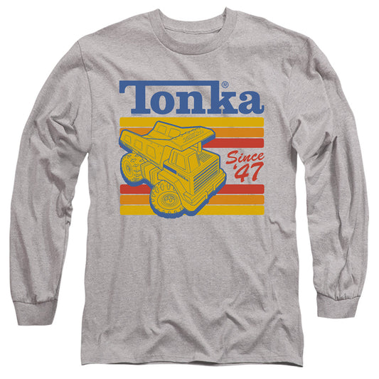 TONKA : SINCE 47 L\S ADULT T SHIRT 18\1 Athletic Heather 2X