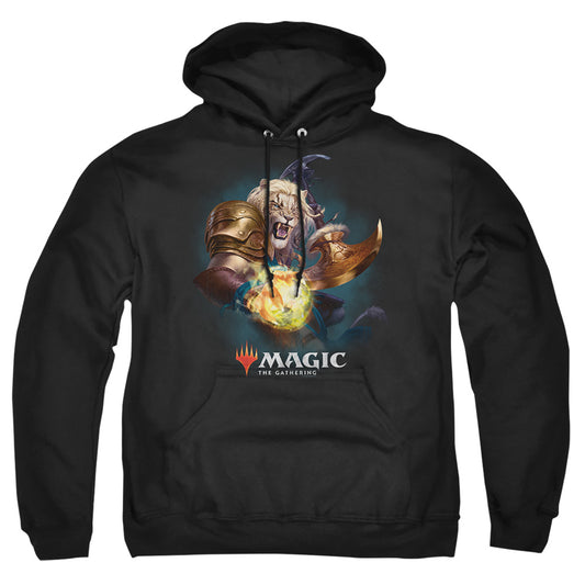MAGIC THE GATHERING : AJANI ADULT PULL OVER HOODIE Black XL