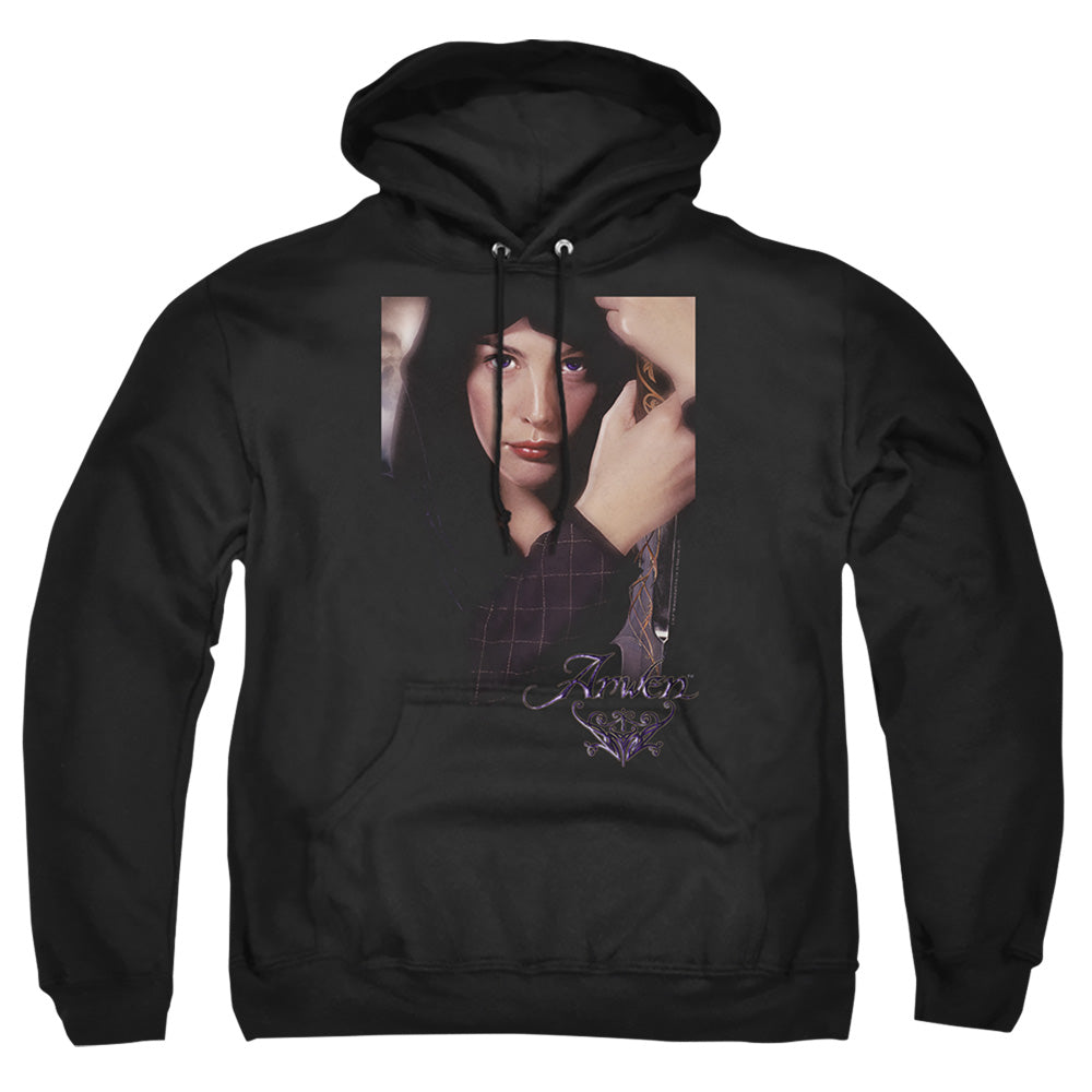 LORD OF THE RINGS : ARWEN ADULT PULL OVER HOODIE Black MD