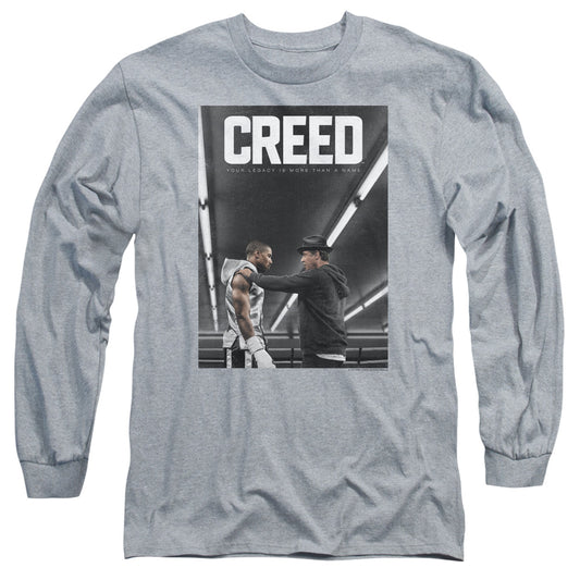 CREED : POSTER L\S ADULT T SHIRT 18\1 Athletic Heather 2X