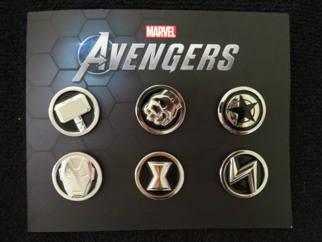 Marvel Avengers Promotion Pin Set – Many Cool Things