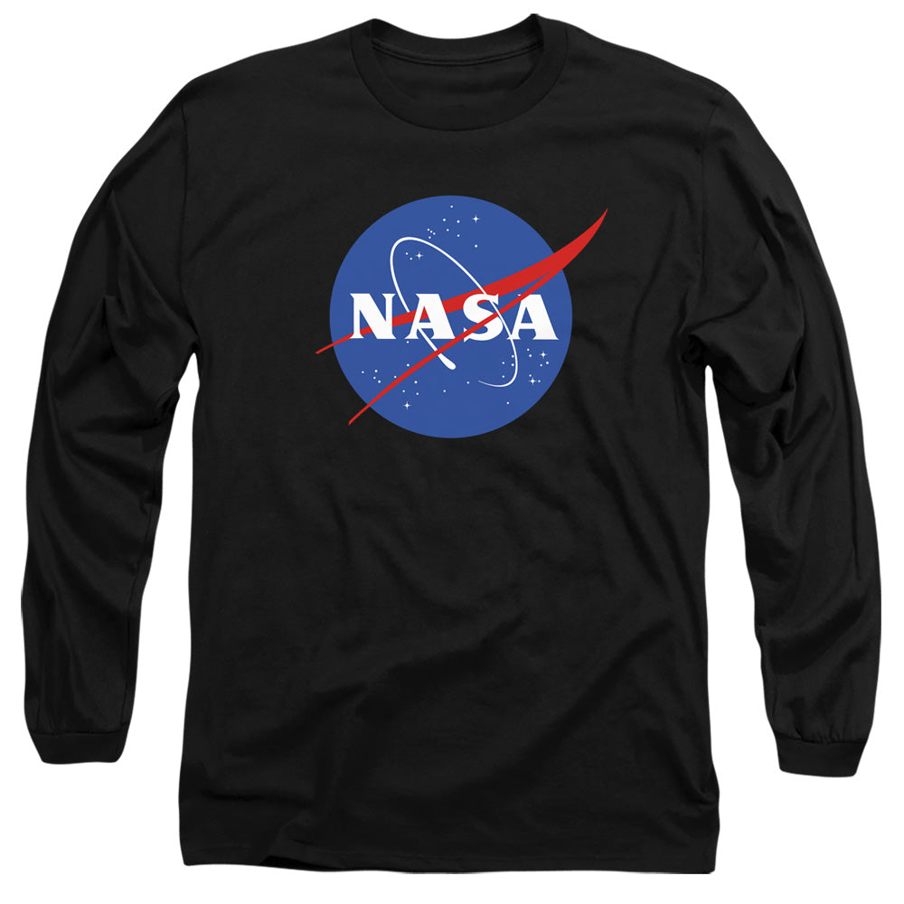 NASA : MEATBALL LOGO L\S ADULT T SHIRT 18\1 Black 2X