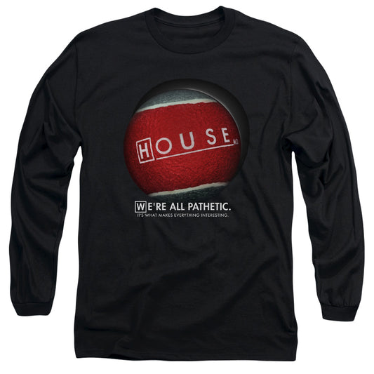 HOUSE : THE BALL L\S ADULT T SHIRT 18\1 BLACK XL