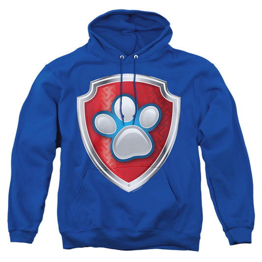 PAW PATROL : BADGE ADULT PULL OVER HOODIE Royal Blue MD