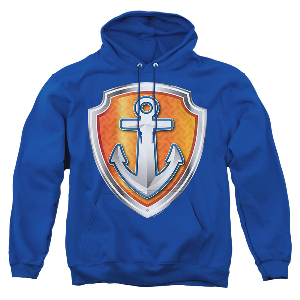 PAW PATROL : ZUMA BADGE ADULT PULL OVER HOODIE Royal Blue 2X