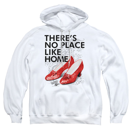 THE WIZARD OF OZ : NO PLACE LIKE HOME ADULT PULL OVER HOODIE White 3X