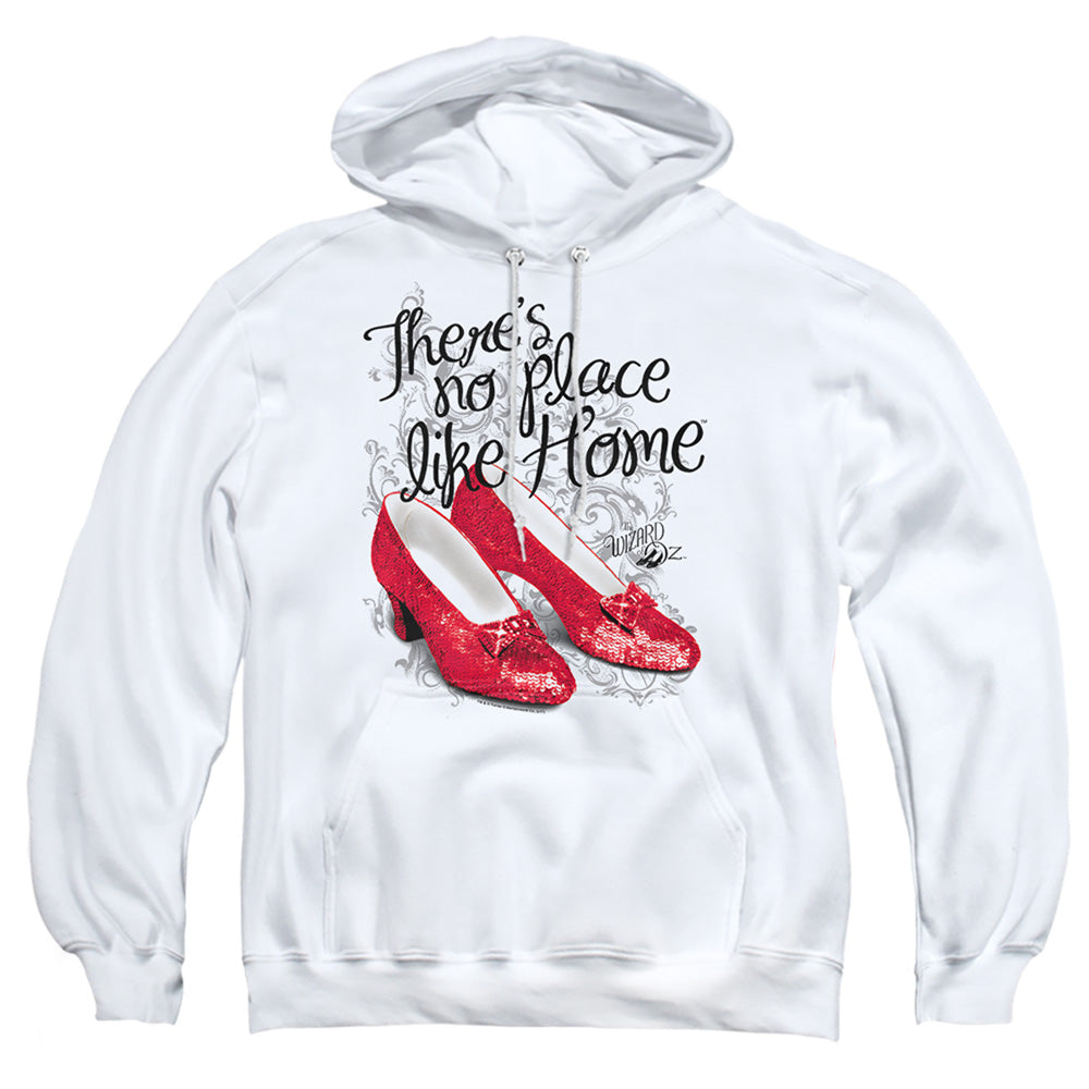 THE WIZARD OF OZ : RUBY SLIPPERS ADULT PULL OVER HOODIE White 2X