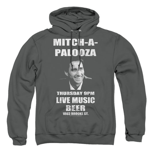 OLD SCHOOL : MITCHAPALOOZA ADULT PULL OVER HOODIE Charcoal 2X