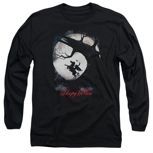 SLEEPY HOLLOW : POSTER L\S ADULT T SHIRT 18\1 BLACK SM