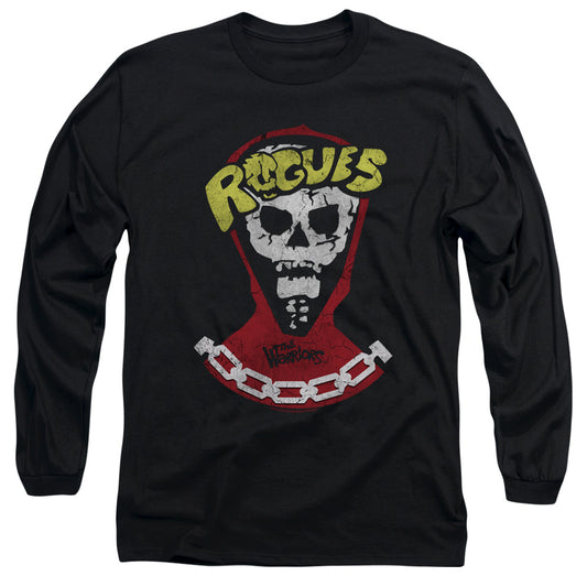 WARRIORS : THE ROGUES L\S ADULT T SHIRT 18\1 BLACK 2X