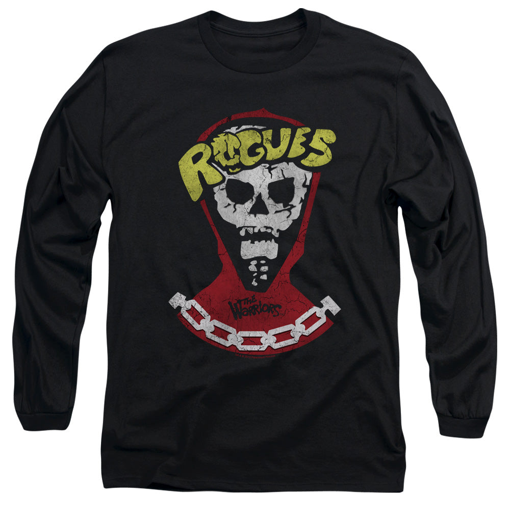 WARRIORS : THE ROGUES L\S ADULT T SHIRT 18\1 BLACK MD