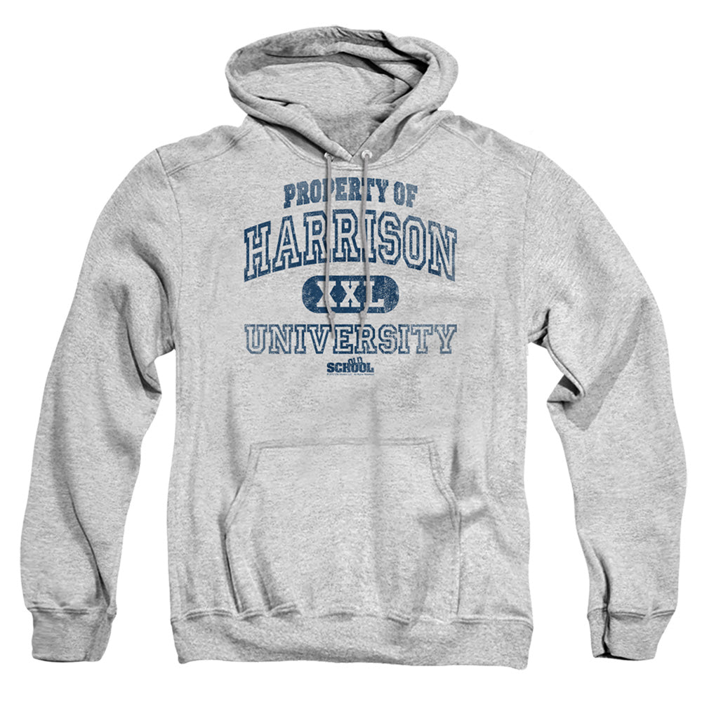 OLD SCHOOL : PROPERTY OF HARRISON ADULT PULL OVER HOODIE Athletic Heather XL