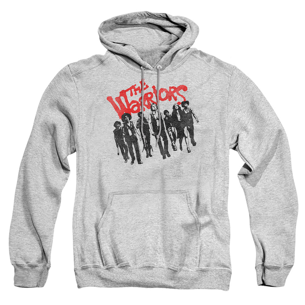 WARRIORS : THE GANG ADULT PULL OVER HOODIE Athletic Heather 2X