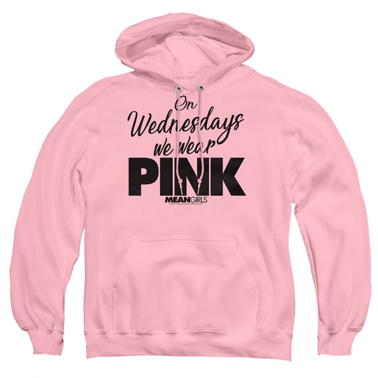 MEAN GIRLS : PINK ADULT PULL OVER HOODIE Pink 2X