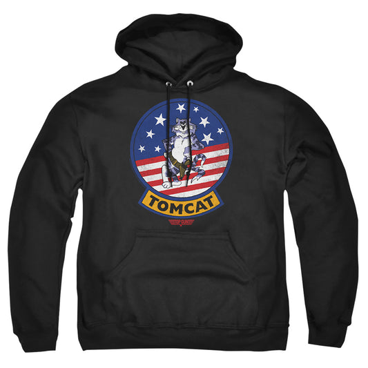 TOP GUN : TOMCAT SIGIL ADULT PULL OVER HOODIE Black 3X