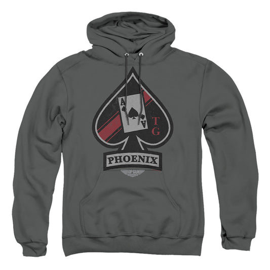 TOP GUN : MAVERICK : PHOENIX CALL SIGN ADULT PULL OVER HOODIE Charcoal 2X