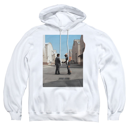 PINK FLOYD : WISH YOU WERE HERE ADULT PULL OVER HOODIE White 2X