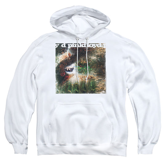 PINK FLOYD : SAUCERFUL OF SECRETS ADULT PULL OVER HOODIE White 2X