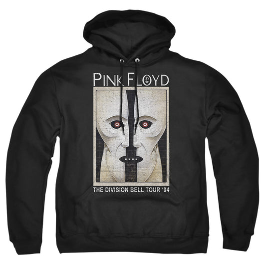 PINK FLOYD : THE DIVISION BELL ADULT PULL OVER HOODIE Black 2X