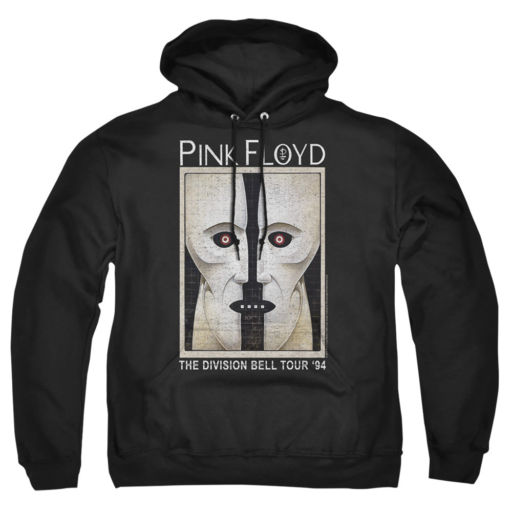 PINK FLOYD : THE DIVISION BELL ADULT PULL OVER HOODIE Black LG