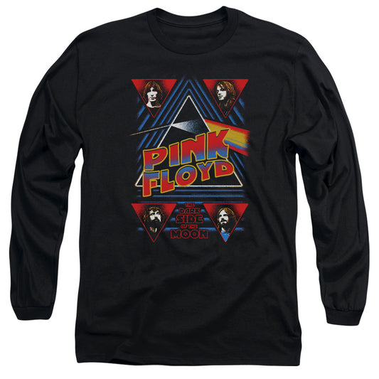 PINK FLOYD : DARK SIDE L\S ADULT T SHIRT 18\1 Black 2X