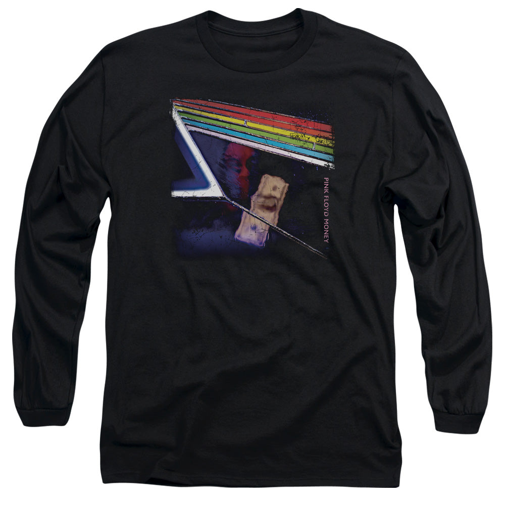 PINK FLOYD : MONEY L\S ADULT T SHIRT 18\1 Black 2X