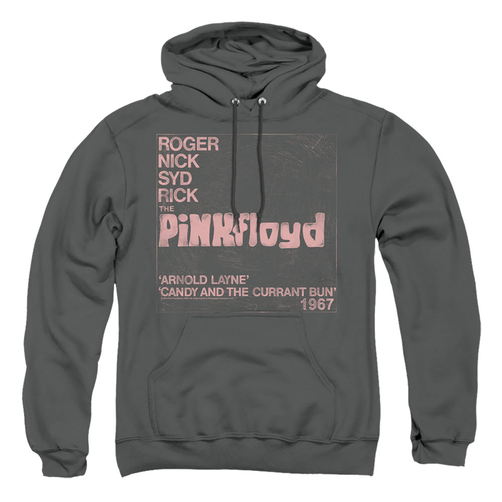 PINK FLOYD : ARNOLD LAYNE ADULT PULL OVER HOODIE Charcoal 2X