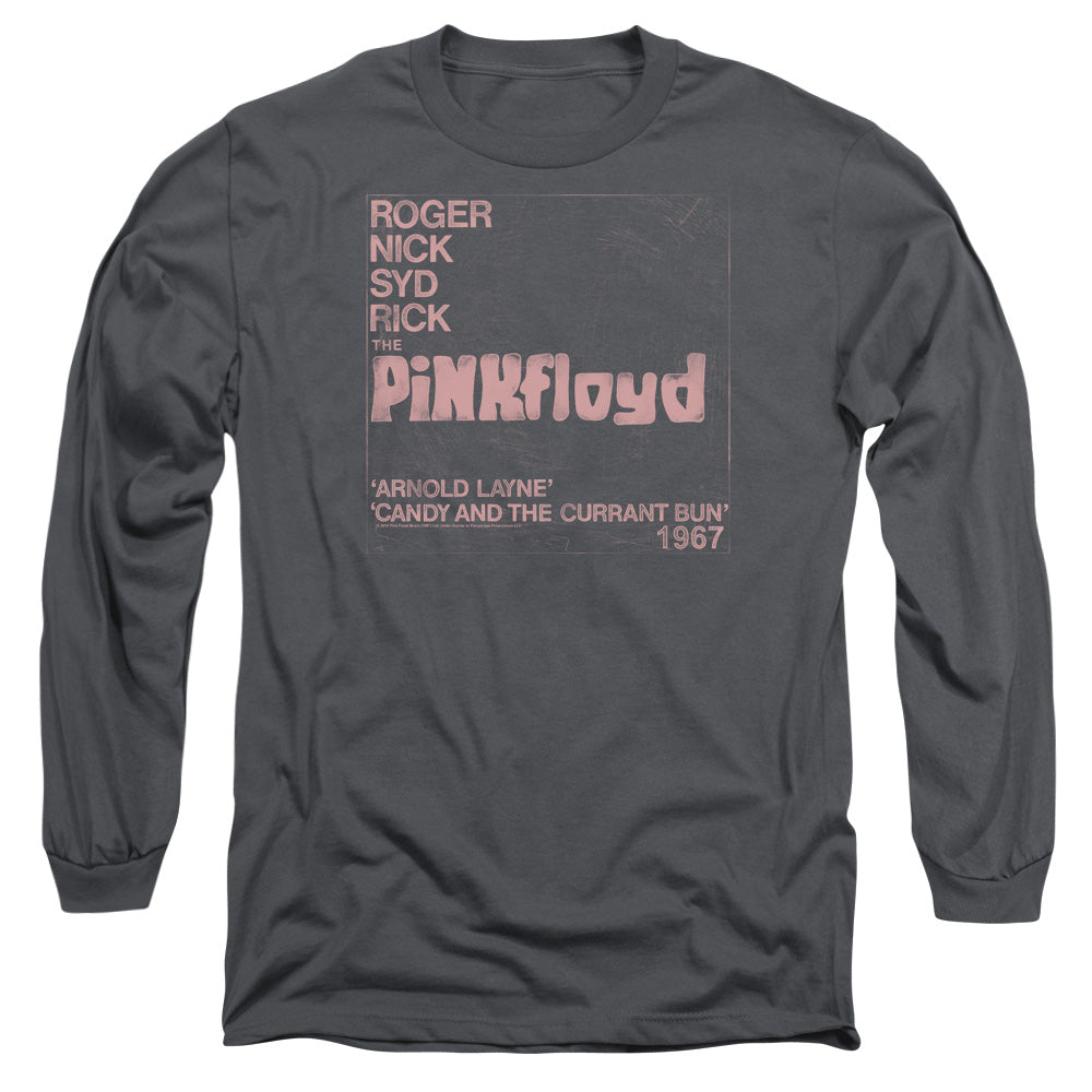 PINK FLOYD : ARNOLD LAYNE L\S ADULT T SHIRT 18\1 Charcoal 2X