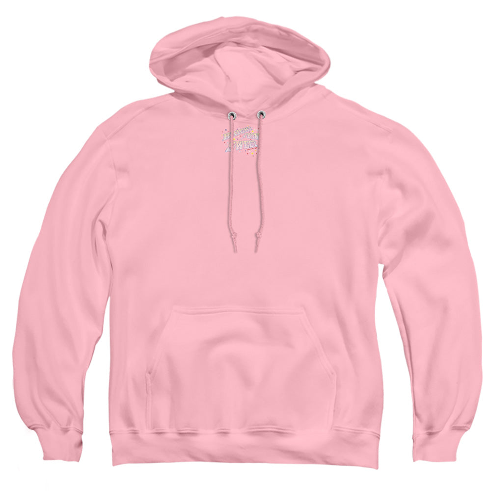 SMARTIES : BRIGHT FUN SWEET ADULT PULL OVER HOODIE PINK 2X