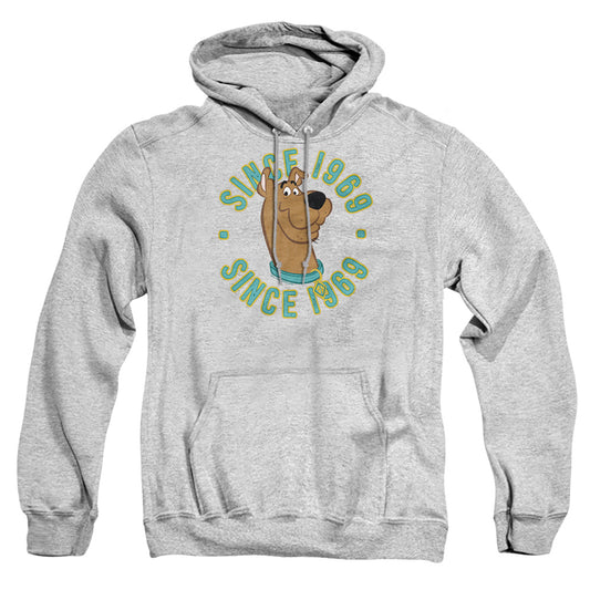 SCOOBY DOO : SCOOBY 1969 ADULT PULL OVER HOODIE Athletic Heather 2X