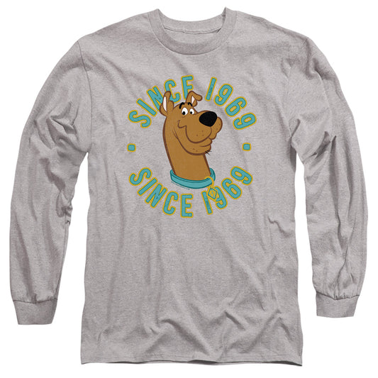 SCOOBY DOO : SCOOBY 1969 L\S ADULT T SHIRT 18\1 Athletic Heather 2X