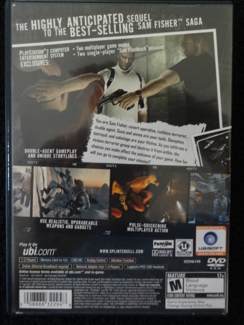 Tom Clancy's Splinter Cell, Sony PlayStation 2