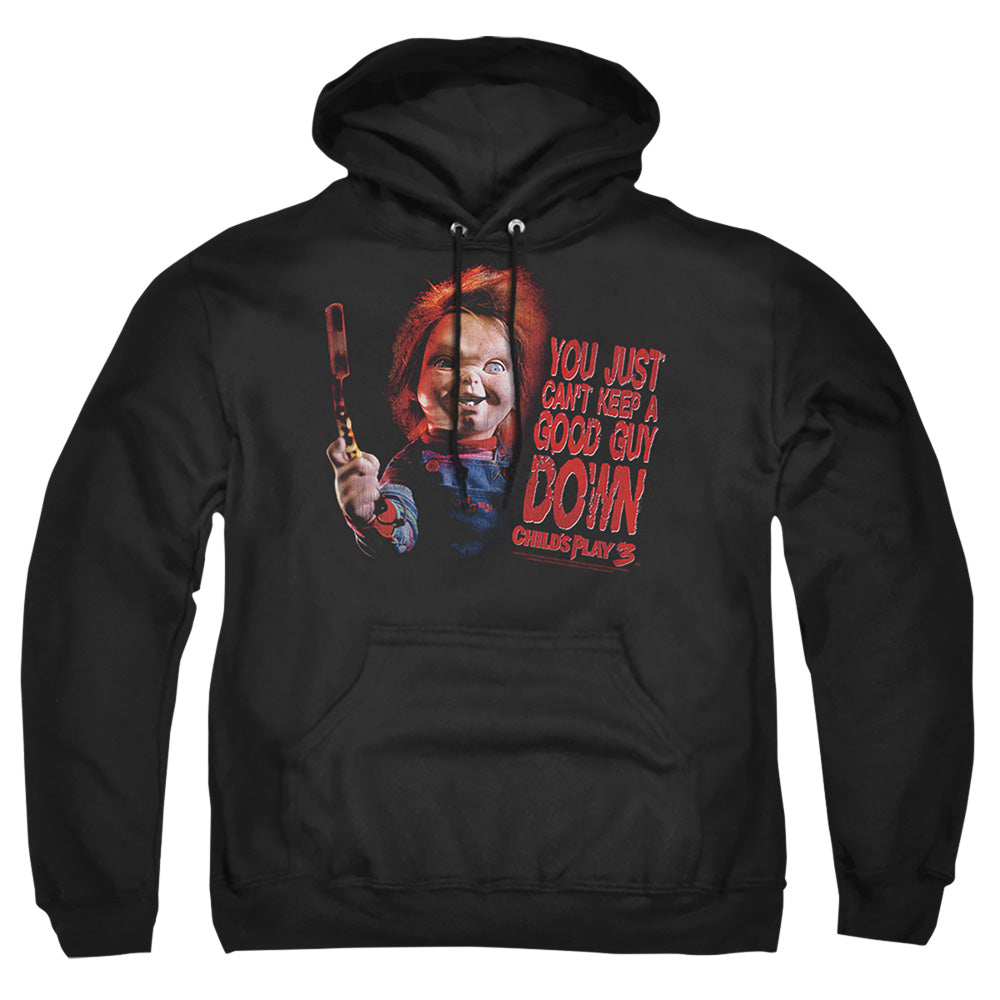 CHILD'S PLAY 3 : GOOD GUY ADULT PULL OVER HOODIE Black 2X