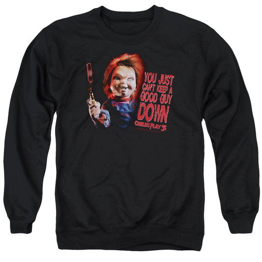 CHILD'S PLAY 3 : GOOD GUY ADULT CREW NECK SWEATSHIRT BLACK 2X