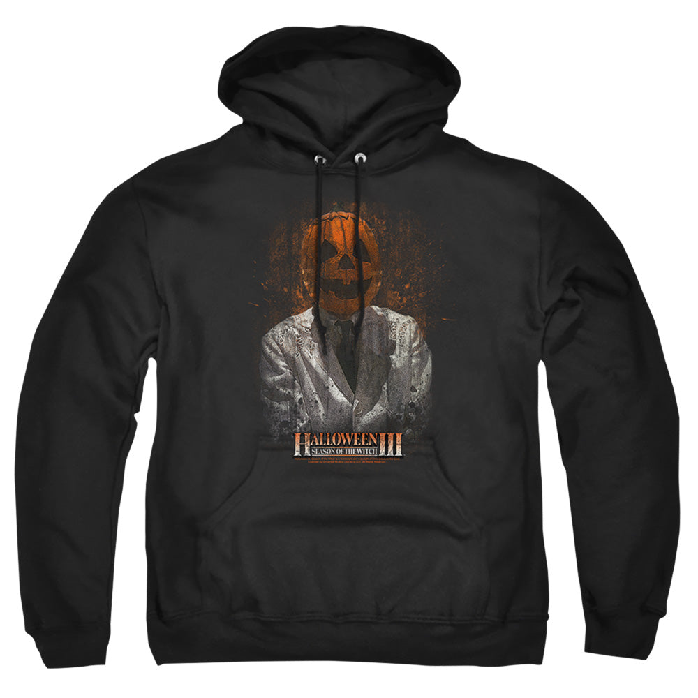 HALLOWEEN III : H3 SCIENTIST ADULT PULL OVER HOODIE Black LG