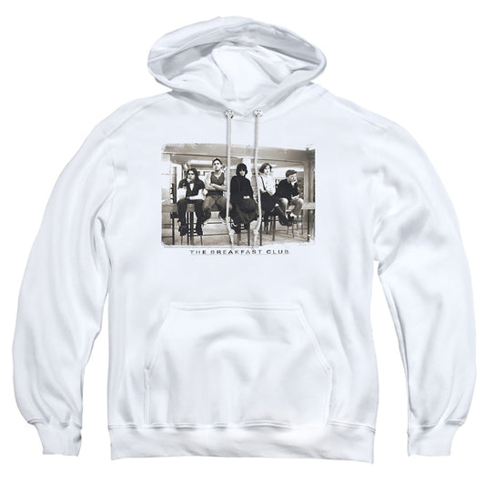 BREAKFAST CLUB : MUGS ADULT PULL OVER HOODIE White 2X