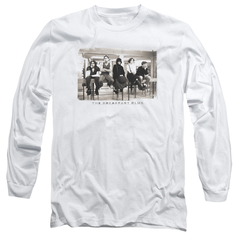 BREAKFAST CLUB : MUGS L\S ADULT T SHIRT 18\1 WHITE 2X