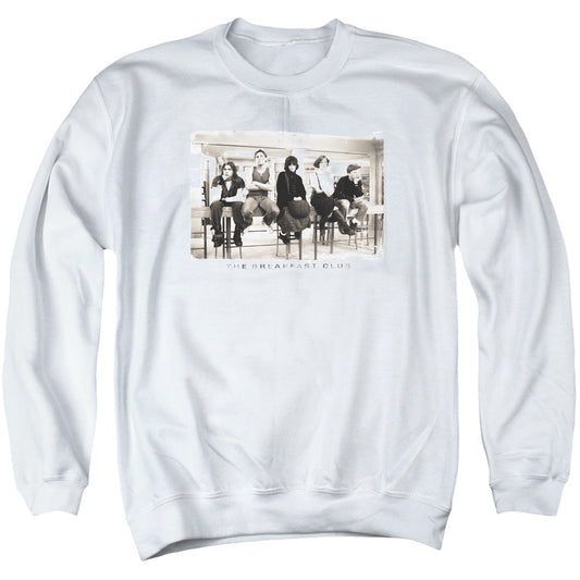 BREAKFAST CLUB : MUGS ADULT CREW NECK SWEATSHIRT WHITE 2X