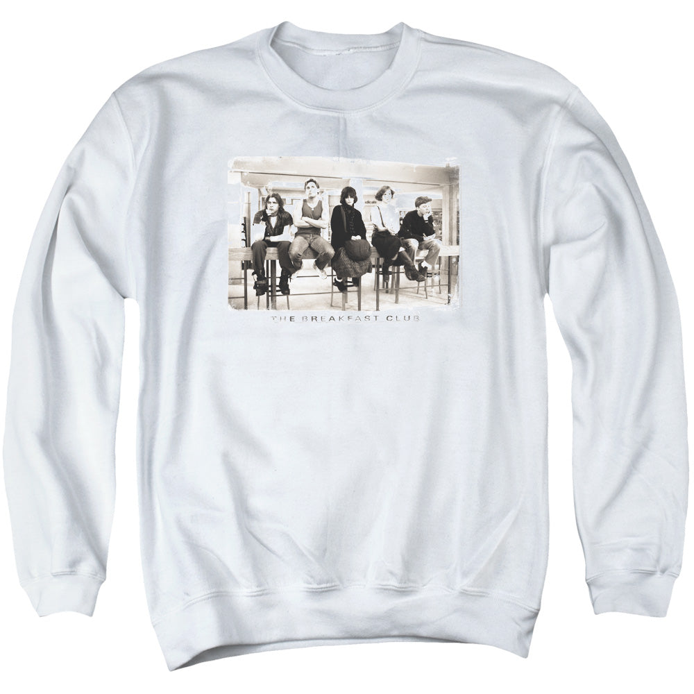 BREAKFAST CLUB : MUGS ADULT CREW NECK SWEATSHIRT WHITE LG