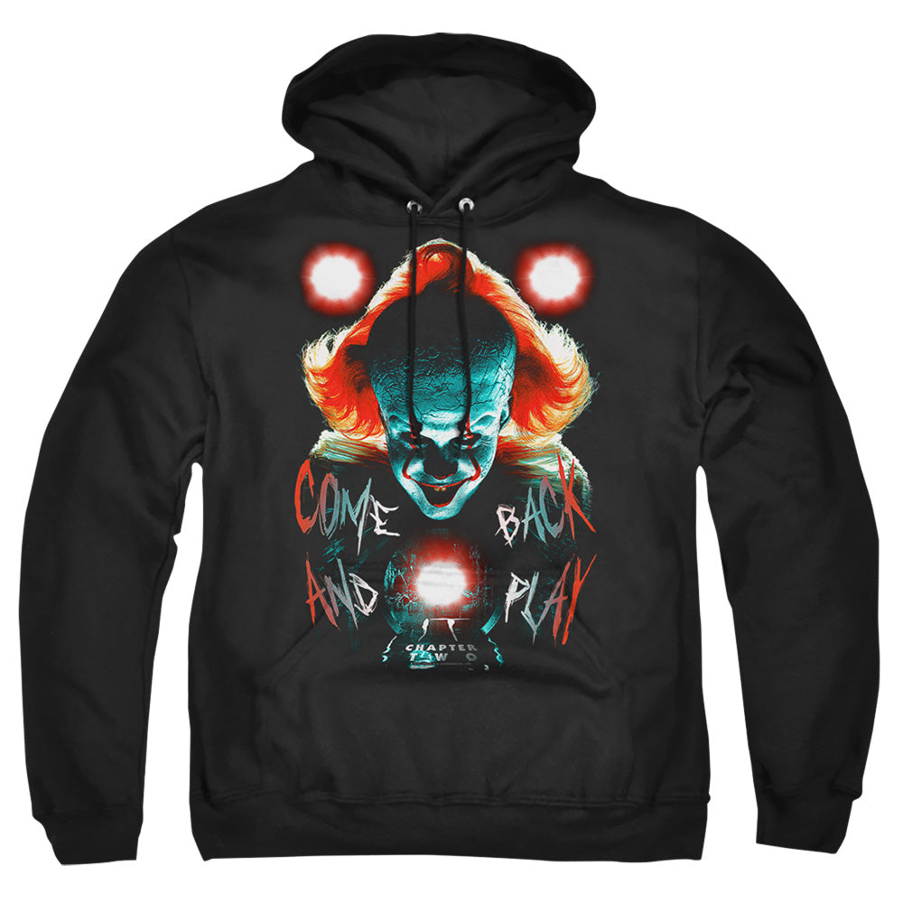 IT 2017 : DEAD LIGHTS ADULT PULL OVER HOODIE Black SM