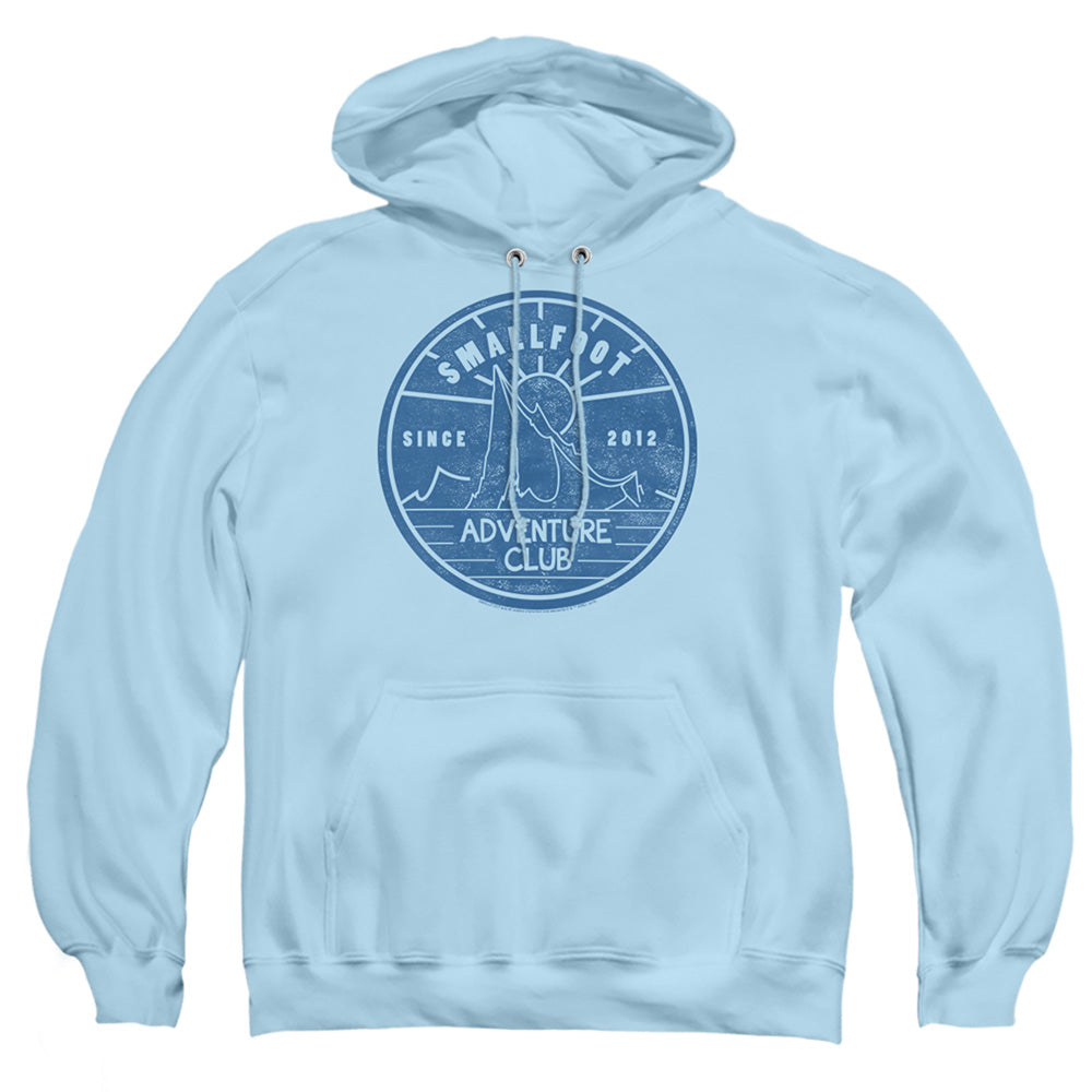 SMALLFOOT : ADVENTURE CLUB ADULT PULL OVER HOODIE Light Blue 3X