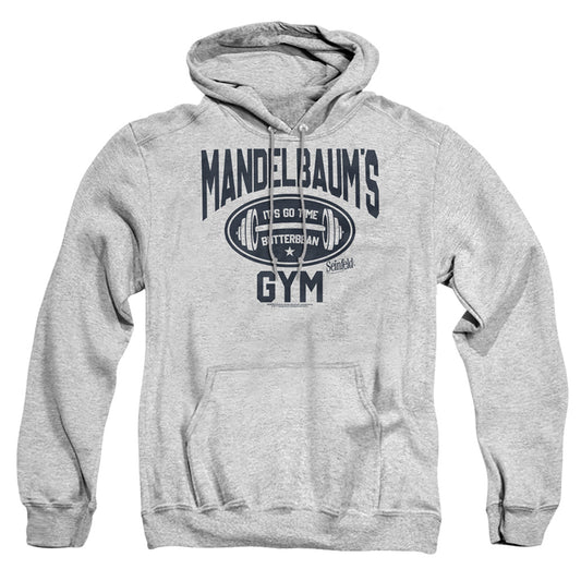 SEINFELD : MADELBAUM'S GYM ADULT PULL OVER HOODIE Athletic Heather 2X